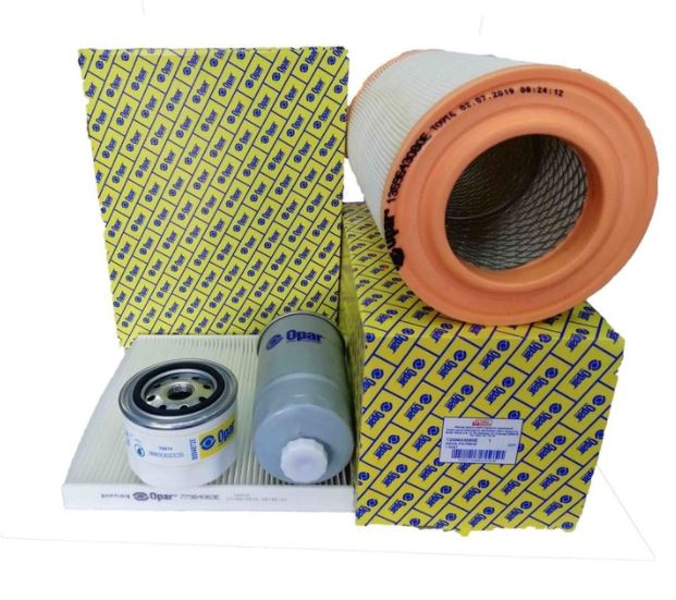 Ducato 2.3 Jtd Euro 5 Filtre Kit (Hava Mazot Yağ Polen Filtre) 55177728 Opar