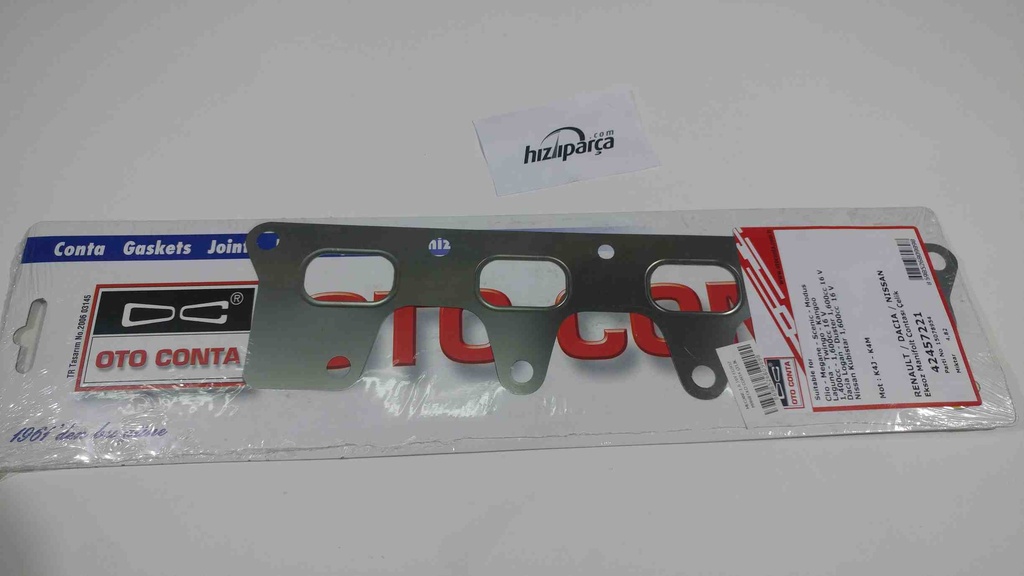 Megane 1.6 16V Egsoz Manifold Conta Çelik