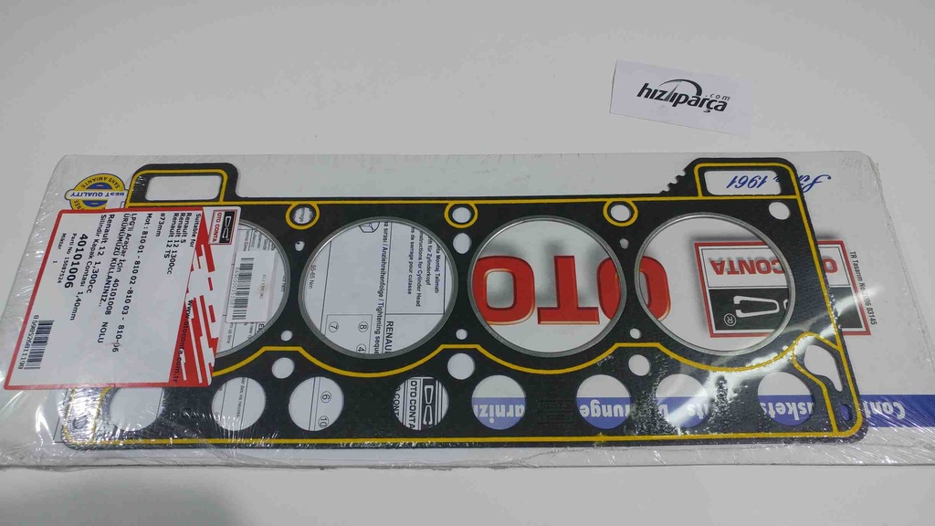 R12 1300 Skc Silindir Kapak Contası