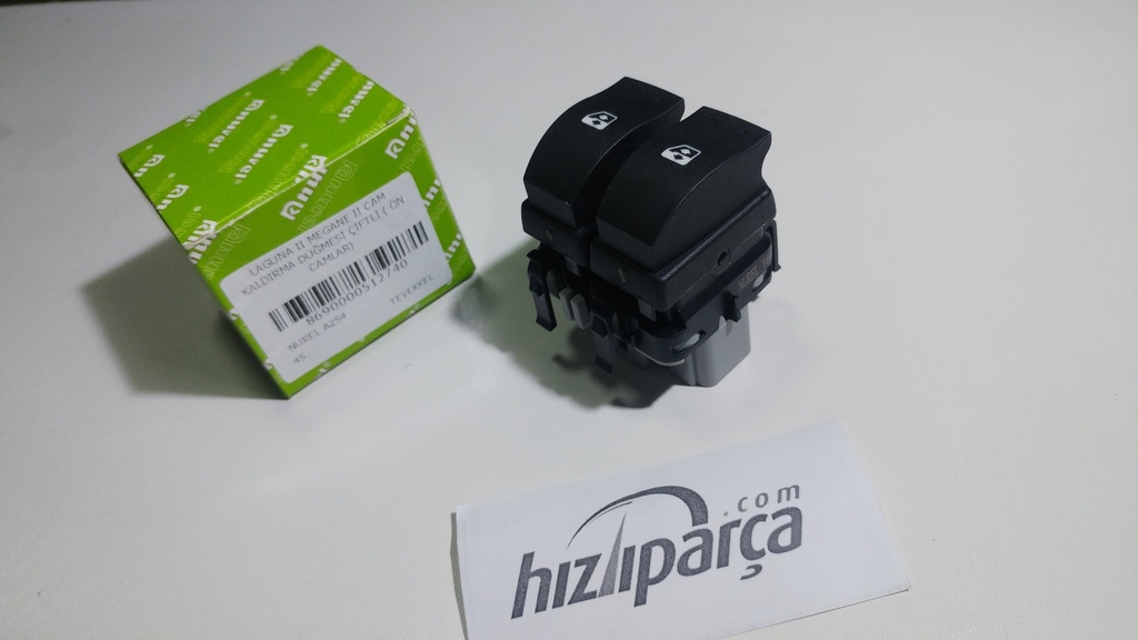Laguna 2 Megane 2 Cam Kaldırma Düğmesi Çiftli ( Ön Camlar) 8200315042