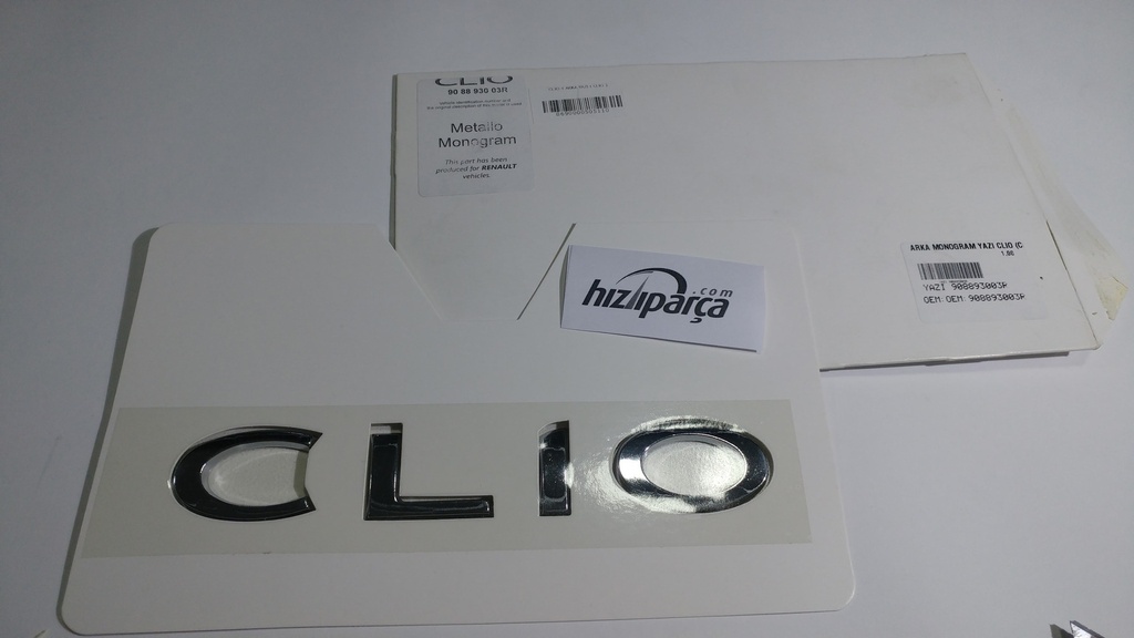 Clio 4 Arka Yazı ( Clio ) 908893003R