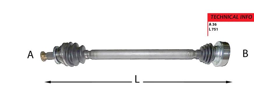 Polo 01-08 İbiza Fabia 1.2 1.4 16v Komple Aks Sağ 6Q0407272BD