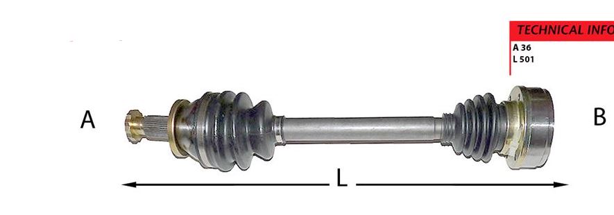 Polo 01-08 İbiza Fabia 1.2 1.4 16v Komple Aks Sol 6Q0407271AT