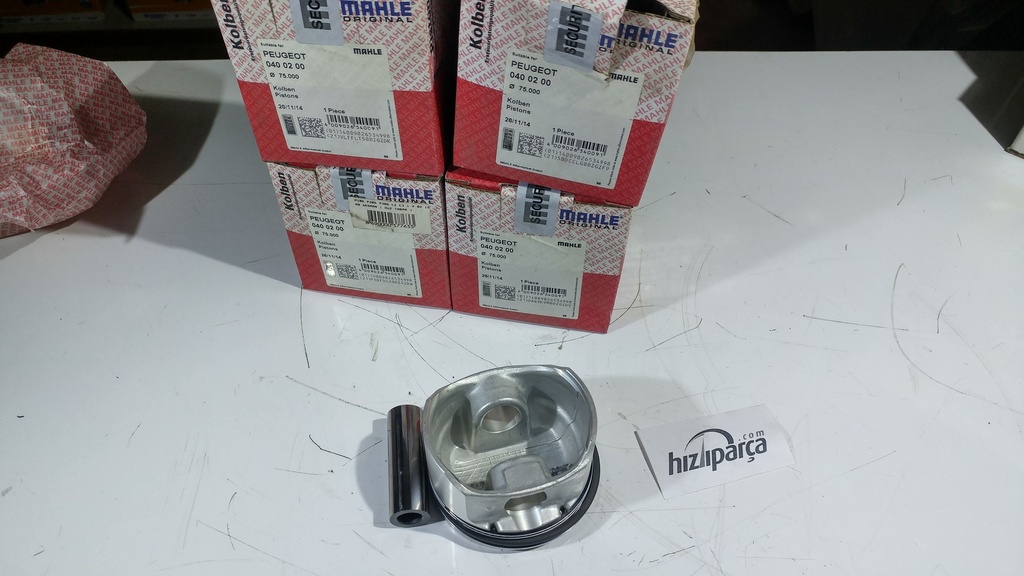 P106 P206 P306 C2 C3 1.4 8V (96-10) Piston Segman ( Düz Taban ) 75 Mm
