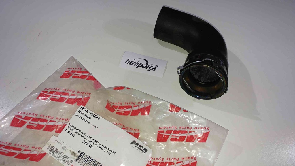 [MGA 962684] Duster 1.5 Turbo Borusu (Hortumu) Küçük