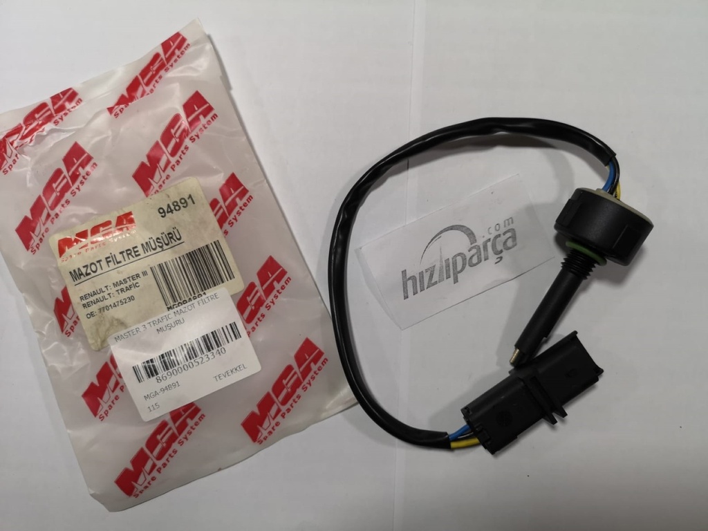 Master 3 Trafic Mazot Filtre Muşuru 7701070650