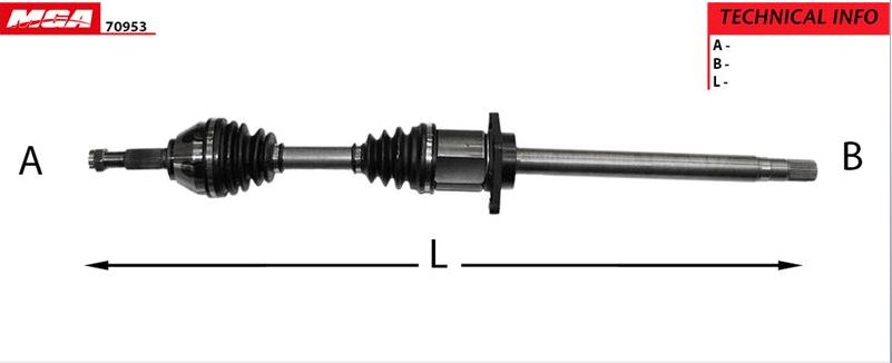 Koleos Qashqai Xtrail Sağ Aks Komple 2.0 Otomatik 391003113R