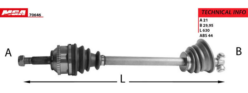 [MGA 70646] Clio Kango Symbol Thalia Komple Aks Sol Absli İnce Freze ( Abs Çember İnce) 7711135246