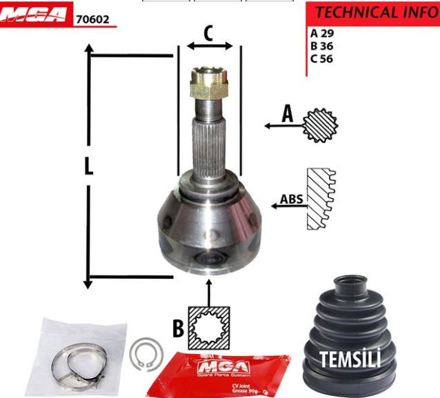 Qashqai Dış Aks Kafası