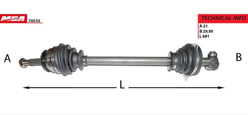 Logan 05-- 1.4-1.6 Komple Aks Sol Benzinli 6001547028