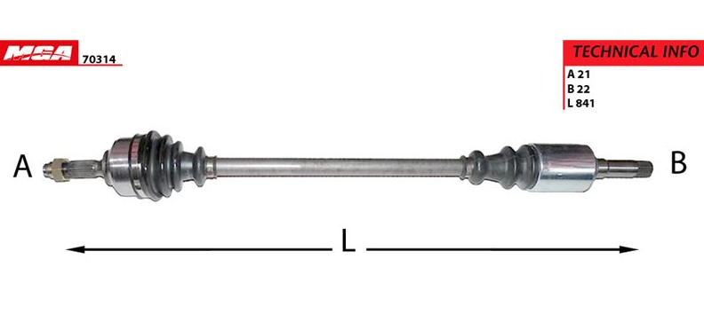 C3 Komple Aks Sağ 1.4İ Benzinli Komple 3273.EN 3273.EA