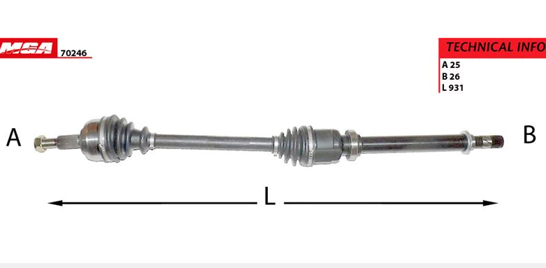 Fluence Megane 3 1.5-1.6 Komple Aks Sağ 5 Vites