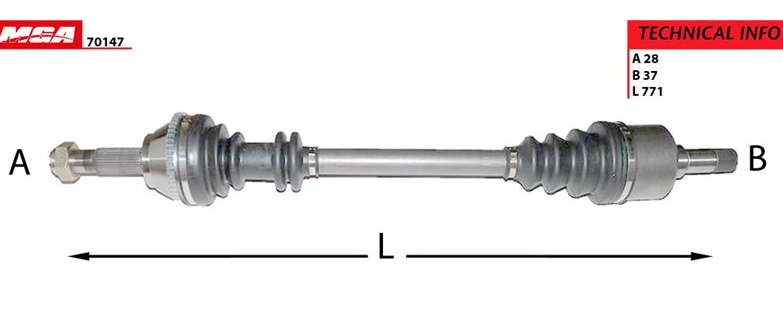 Boxer Jumper Ducato (94-05) 14Q Absli Komple Aks Sol