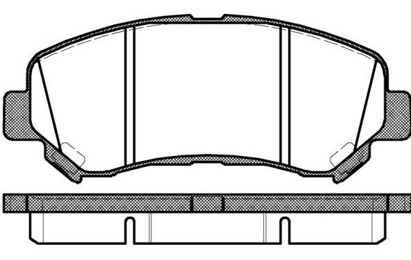 Koleos Qashqai Ön Balata D1060Jd00A