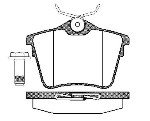 P407 C5 2004- Arka Balata 4252.79