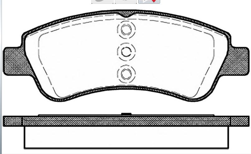 Partner Berlingo ( 03-07 ) P207 C4 2006- Ön Balata Y.M ( Boxer Jumper Ducato 3 Arka Balata ) P301 C-Elysse
