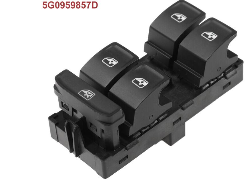 Jetta Passat Cam Kaldırma Düğmesi Sol 5G0959857B 5G0959857D