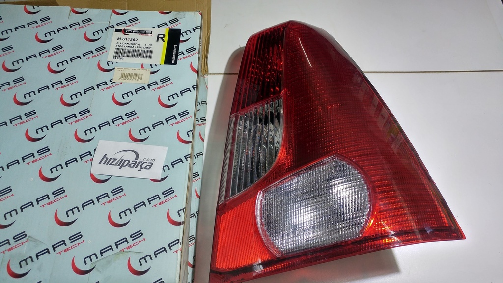 Logan Sedan 2005-2008 Komple Stop Sağ Beyaz Sinyalli (Duylu) 6001549148