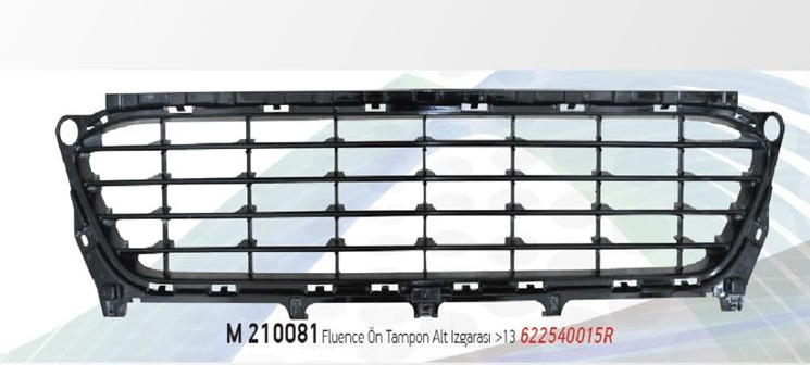 Fluence 2013- Ön Tampon Izgara 622545428R