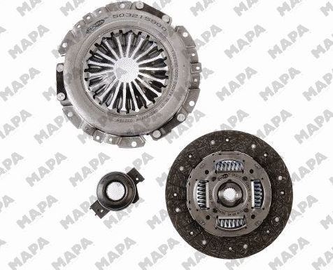[MAPA 004215600] Doblo Albea 1.3 Multijet Debriyaj Seti Euro 5 71749874