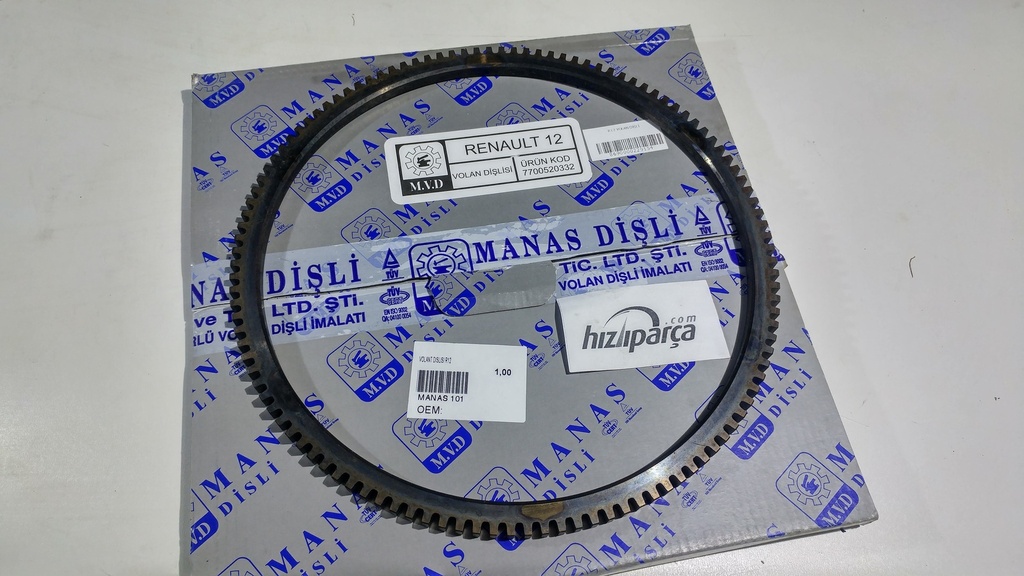 [MANAS 101] R12 Volan Dişli