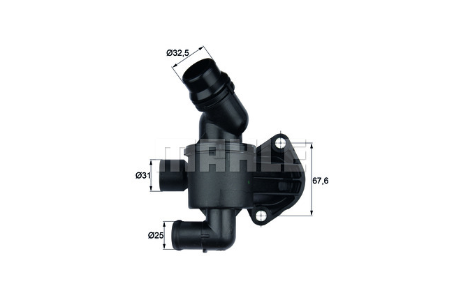 [MAHLE TI34.87] Golf 13- Polo 13-18 Audi A1 11-18 Audi A3 13-16 Audi A4 16- Leon 13-20 Termostat 105 Derece 03L121111AD