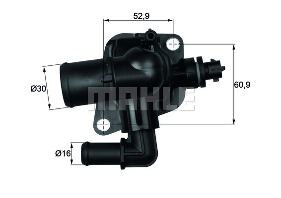 Albea Doblo Palio Punto 1.3 Multijet Euro 5 Termostat 55206391