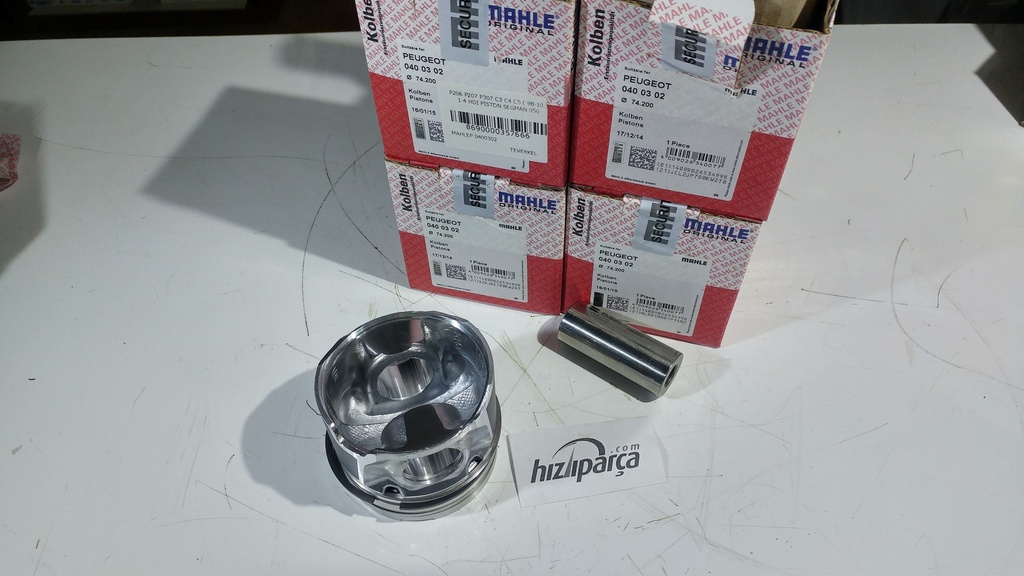 P206 P207 P307 C3 C4 C5 ( 98-10 ) 1.4 Hdi Piston Segman 050