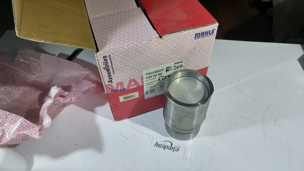 P206 P207 P307 C3 C4 C5 ( 98-10 ) 1.4 Hdi Piston Segman Gömlek Kit Std 73.7