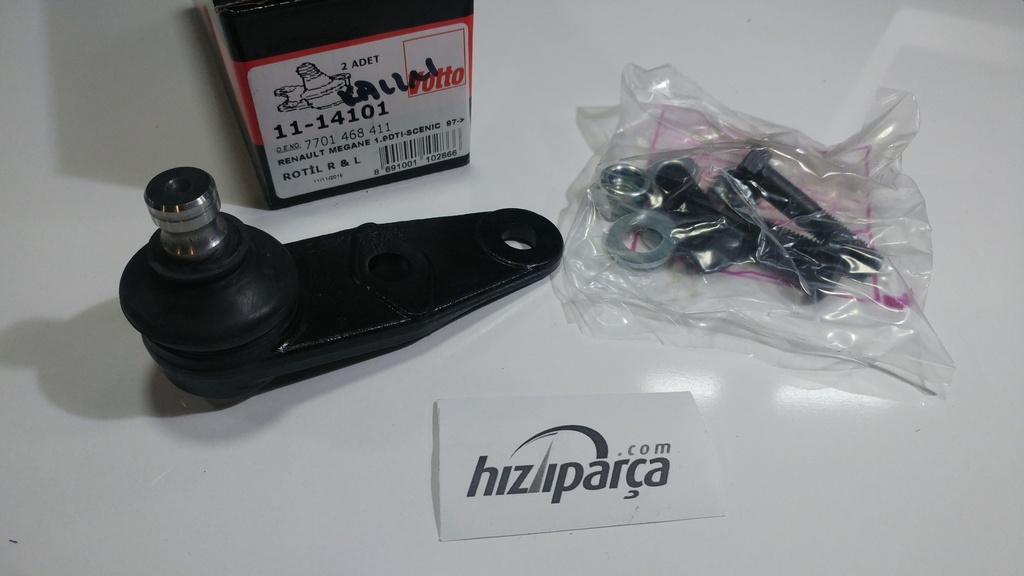 [VOT-11-14101] R9 R11 R21 Clio Kango Megane 1 Rotil (12Mm) (19 Lik Civata)